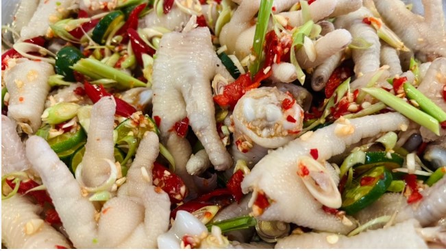 Chân gà sả tắc