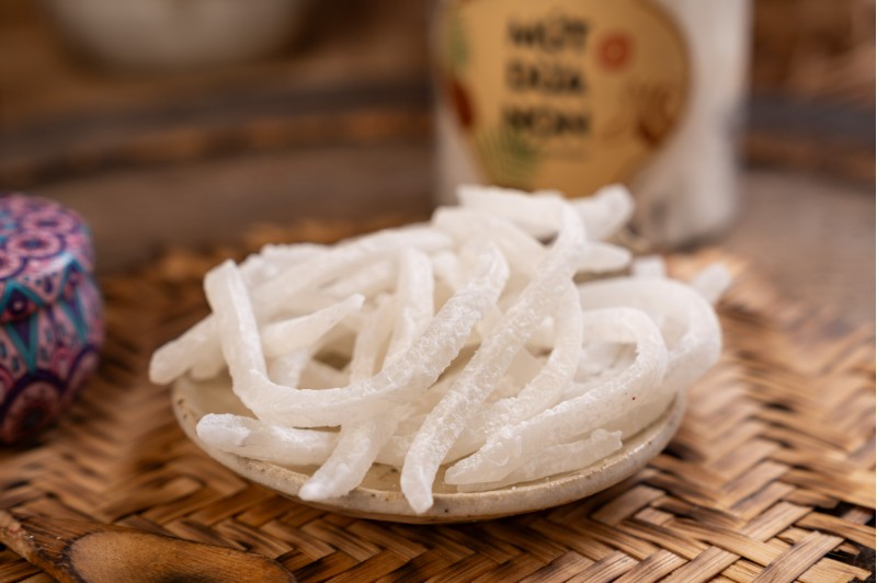 Mứt dừa non – hương vị gợi nhớ Tết sum vầy Mứt dừa non – hương vị gợi nhớ Tết sum vầy