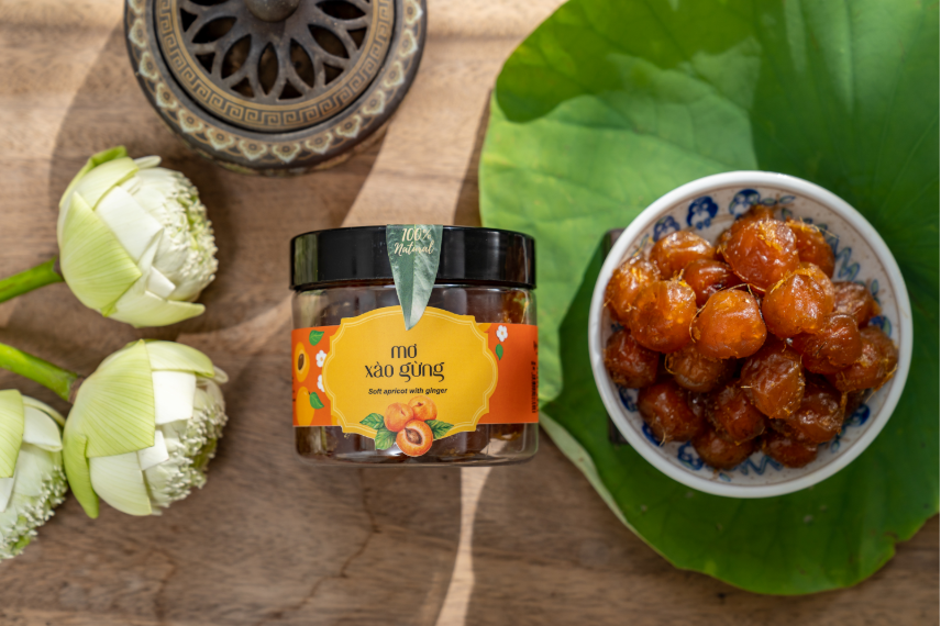 Mơ xào gừng – Sự hòa quyện của vị chua và cay ấm