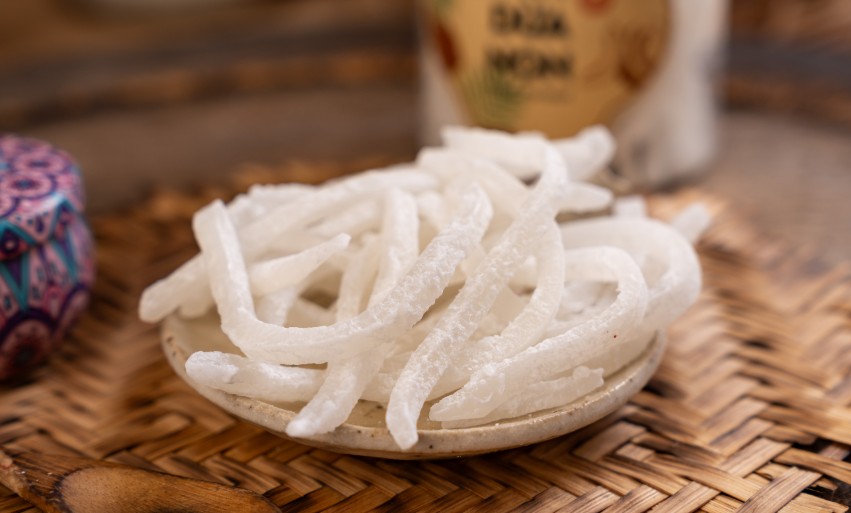 Ưu điểm nổi bật của mứt dừa non Ưu điểm nổi bật của mứt dừa non