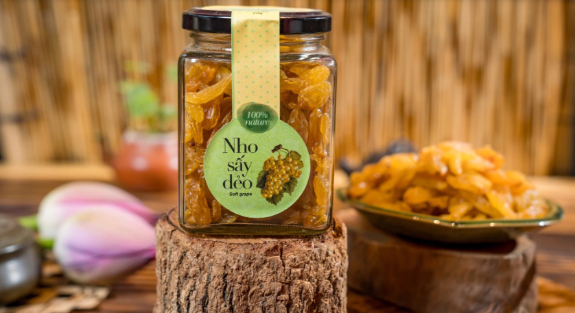 Vì sao nên chọn Nho sấy dẻo Trường Hảo?