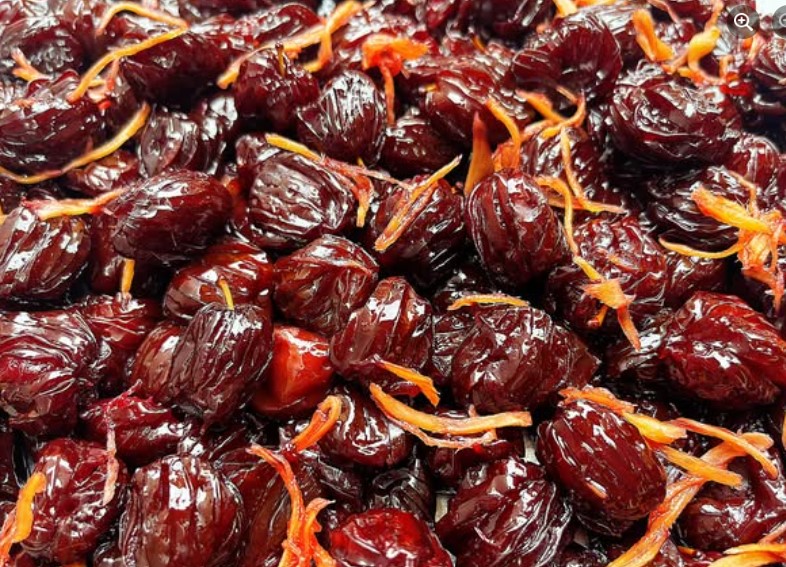 Xào mận với gừng Xào mận với gừng