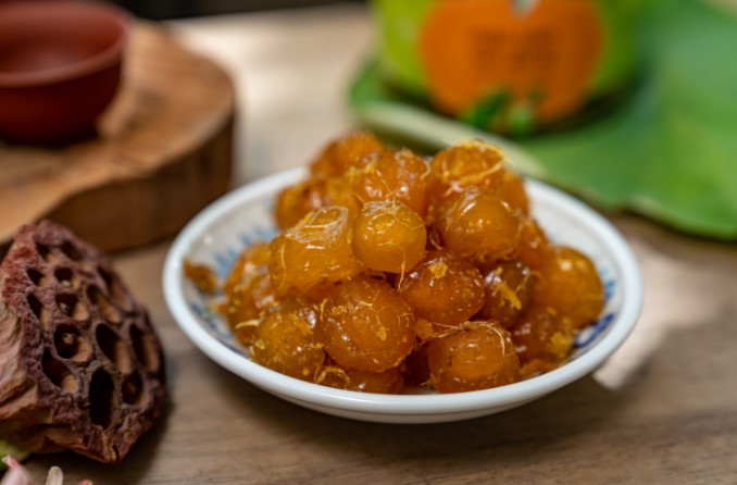 Ô mai mận xào gừng