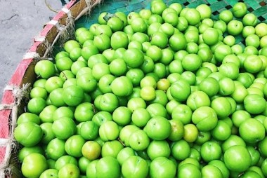 Ngâm mận với muối