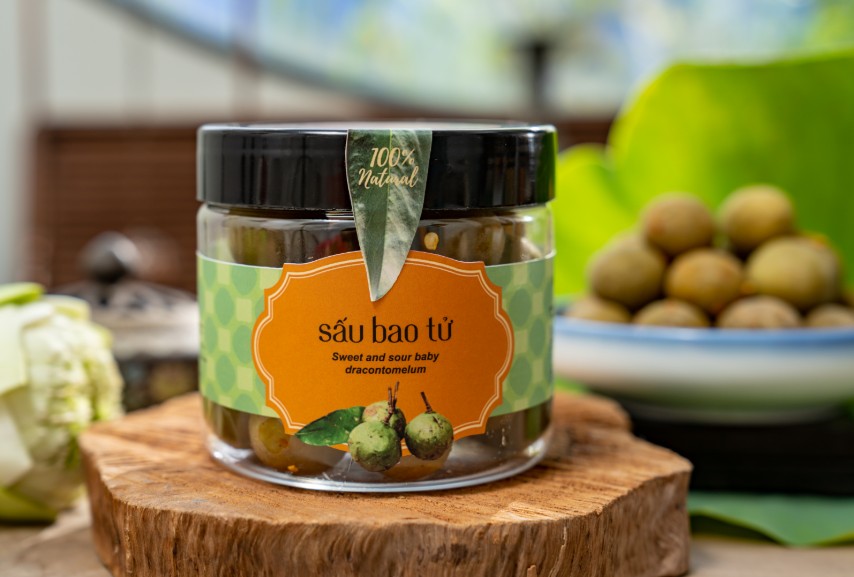 Ô mai sấu bao tử Trường Hảo