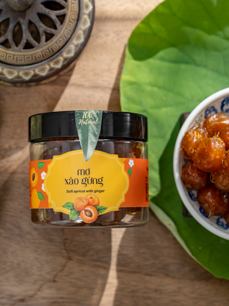  Mơ xào gừng 200-500g 