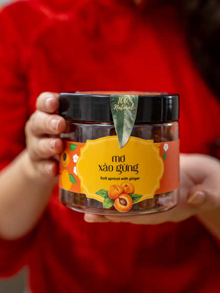  Mơ xào gừng 200-500g 