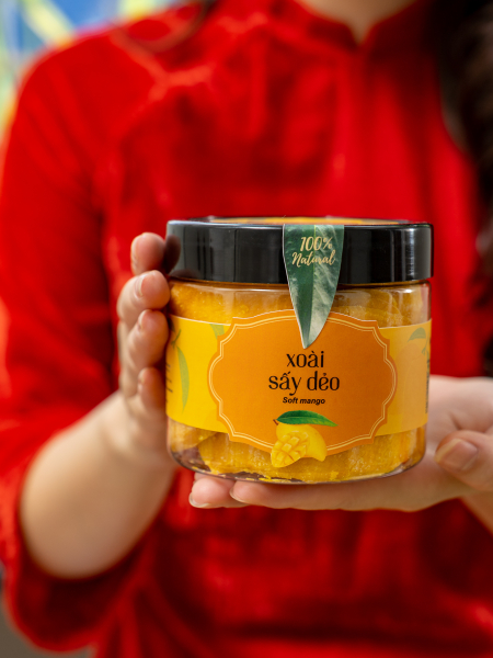 Xoài sấy dẻo 250g-Hộp nhựa