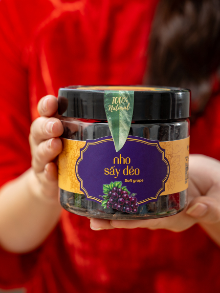 Nho sấy dẻo hộp 200g