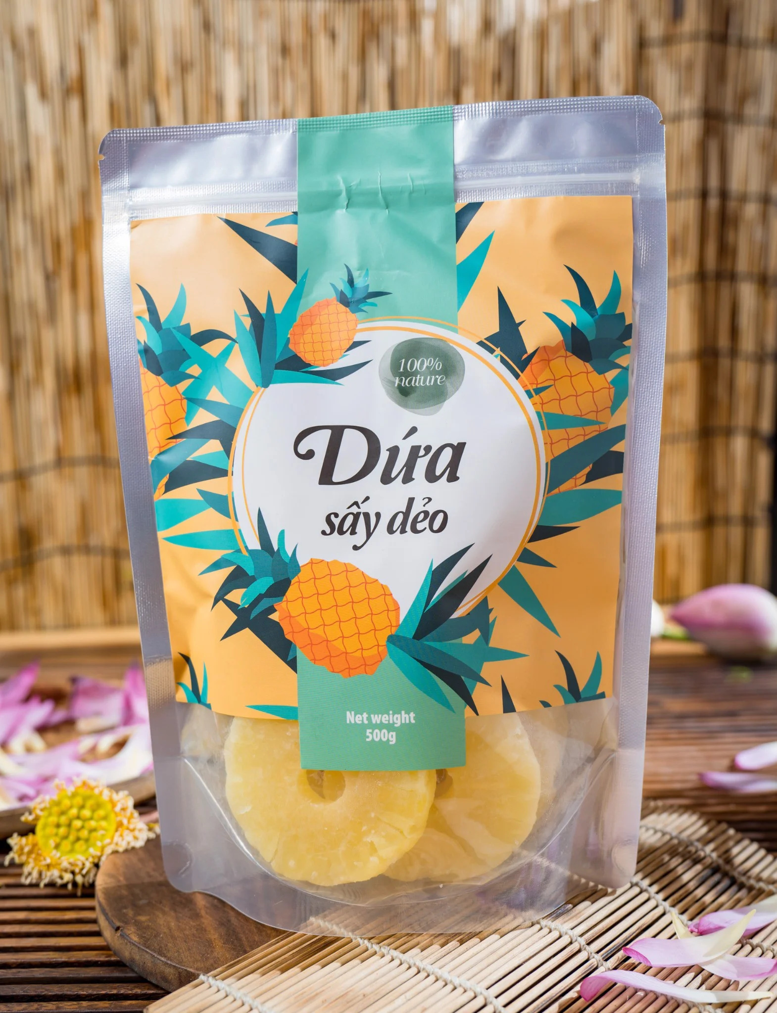 Dứa sấy dẻo 300 - 500g