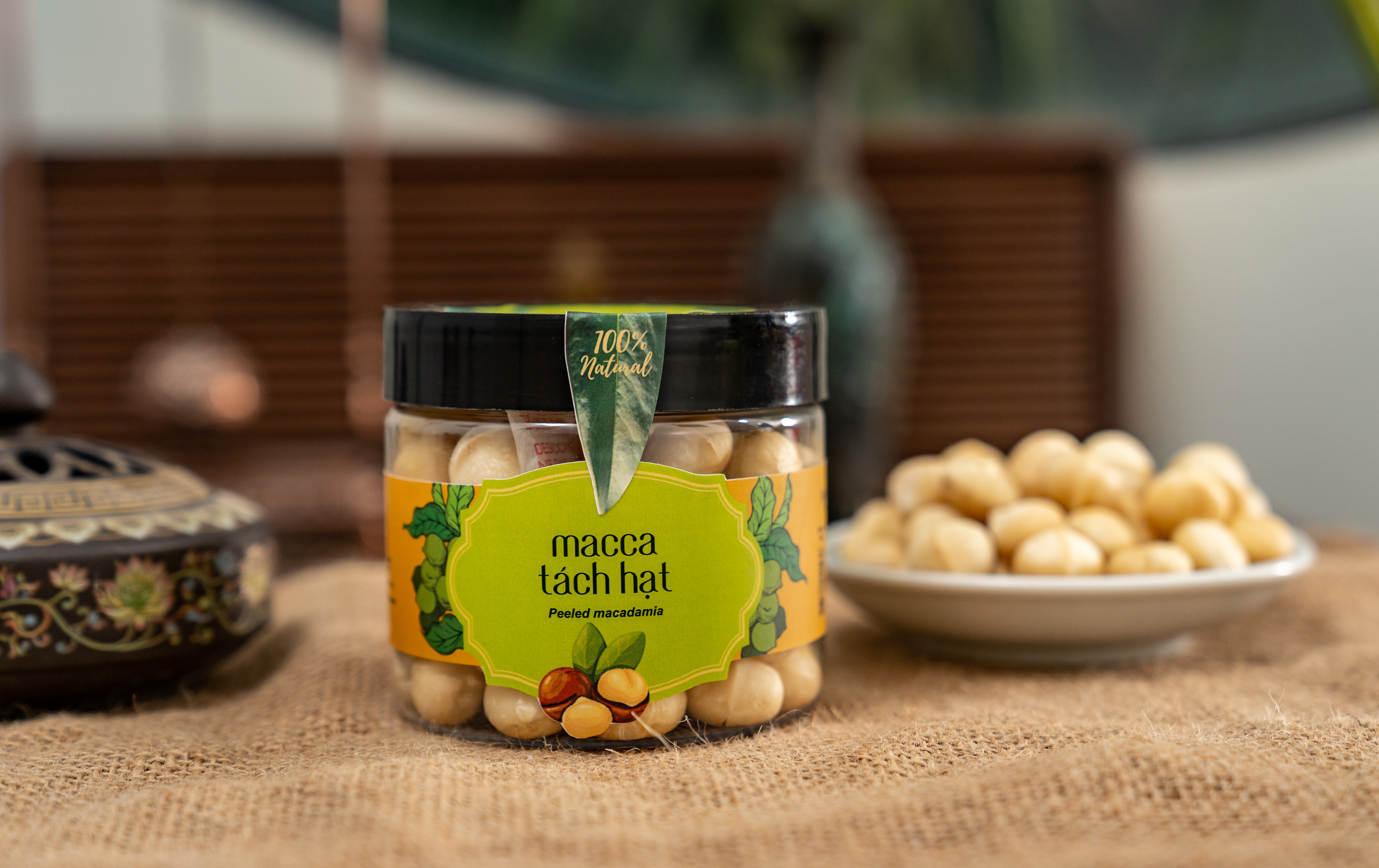 Hạt macca tách vỏ 200g