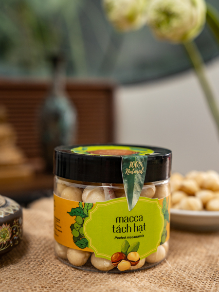 Hạt macca tách vỏ 200g