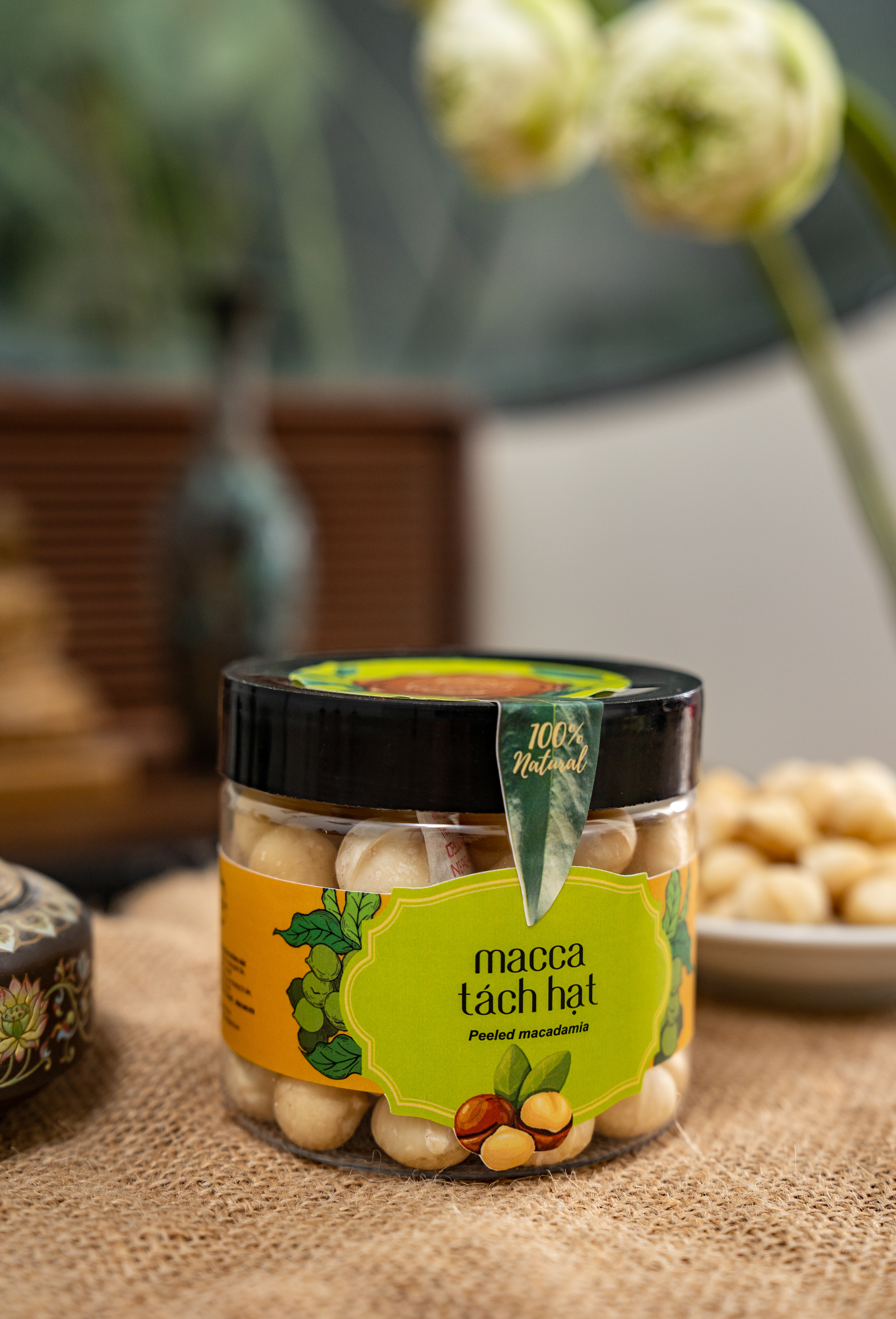 Hạt macca tách vỏ 200g