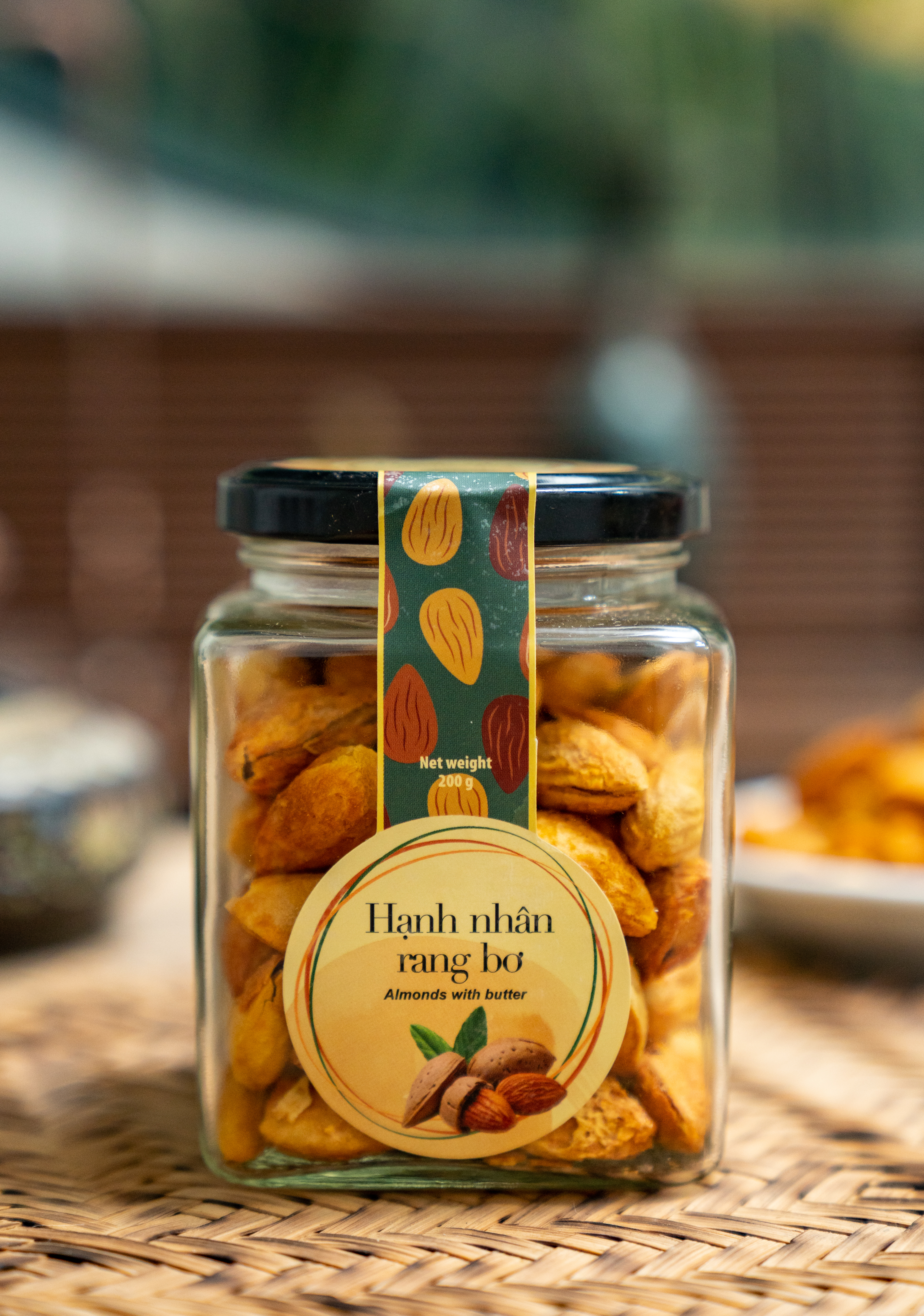 Hạnh nhân rang bơ 100g-200g