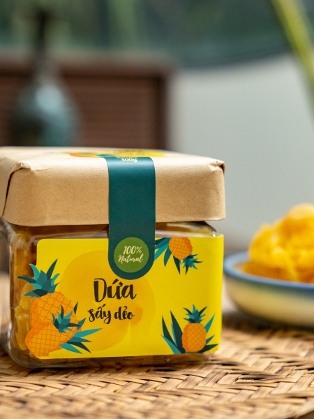  Dứa sấy dẻo 250-500g 