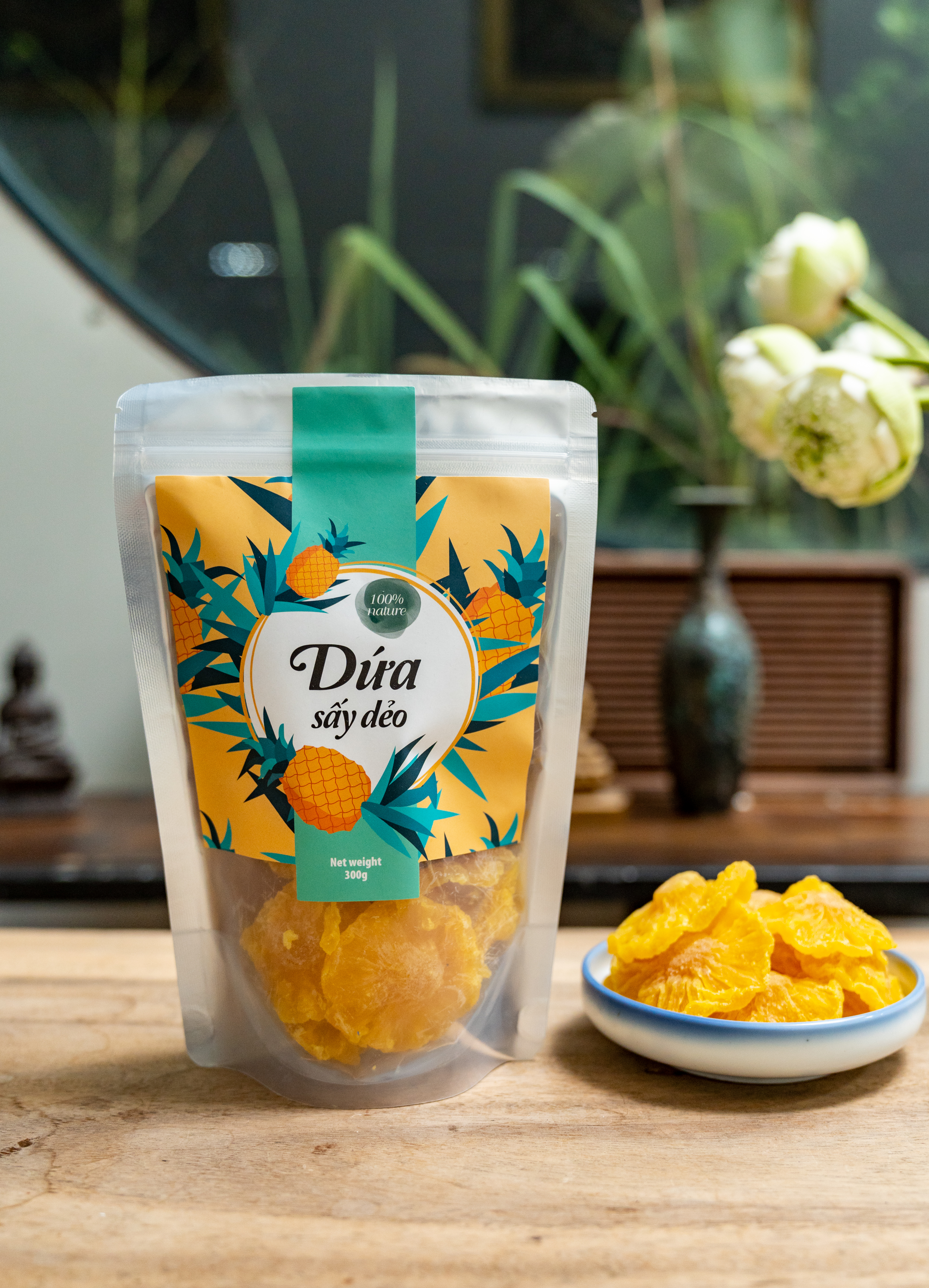 Dứa sấy dẻo 300 - 500g