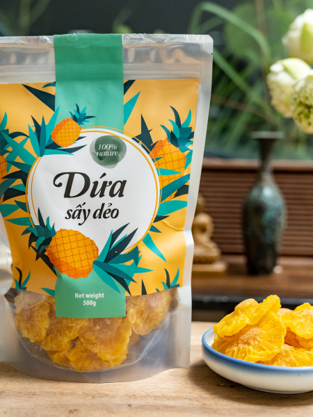 Dứa sấy dẻo 300 - 500g