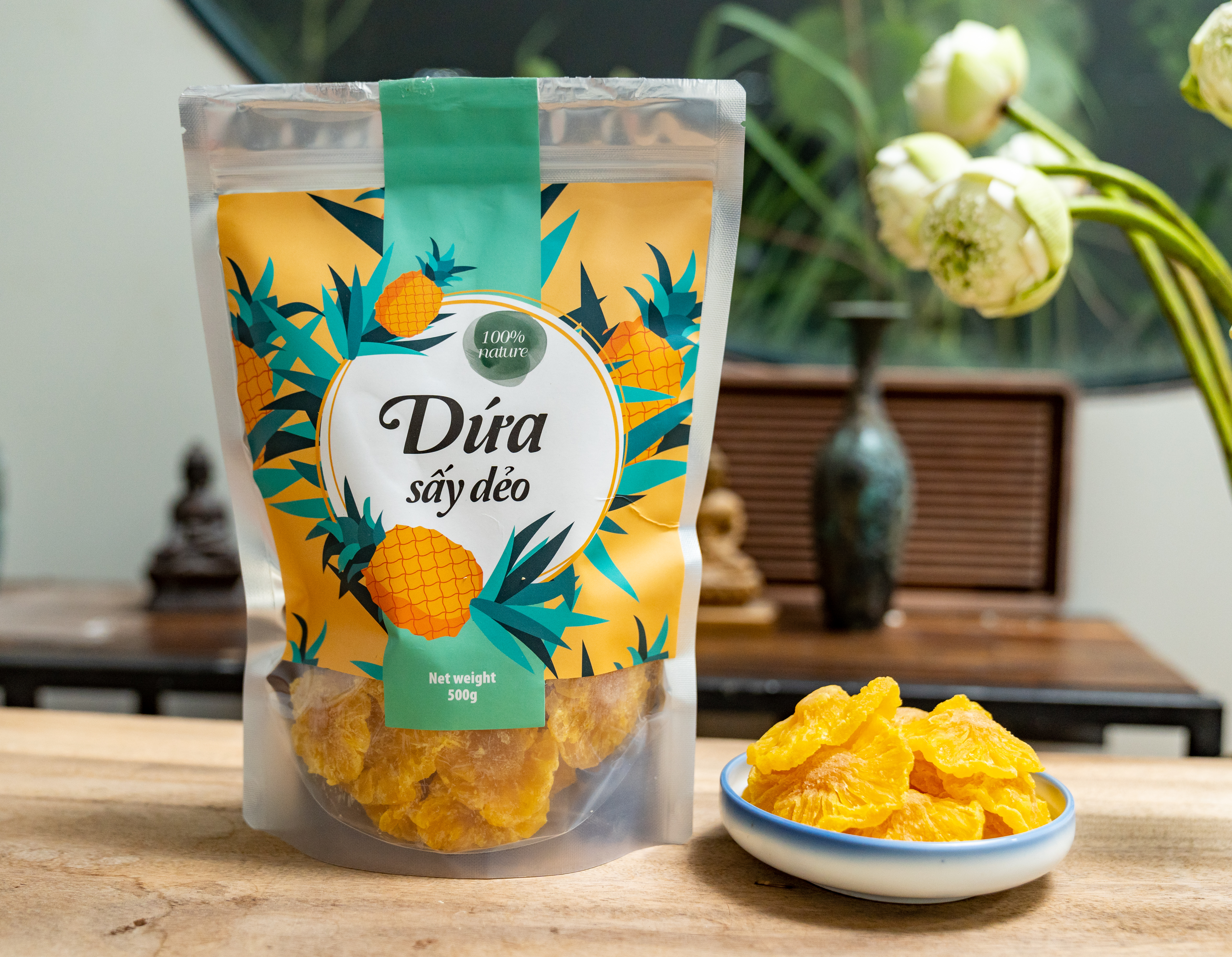 Dứa sấy dẻo 300 - 500g