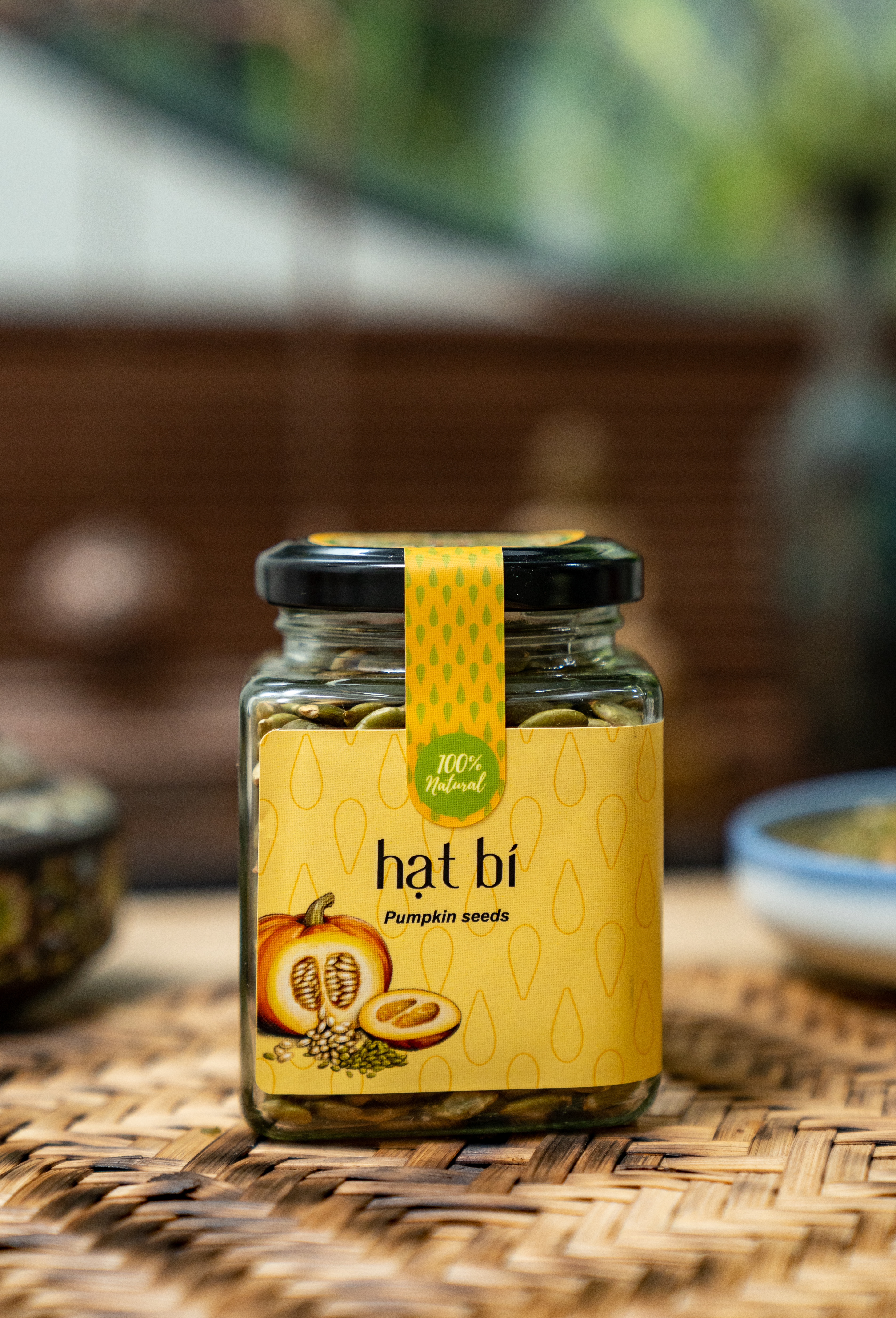 Hạt bí xanh 120g