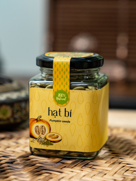 Hạt bí xanh 120g