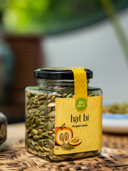 Hạt bí xanh 120g