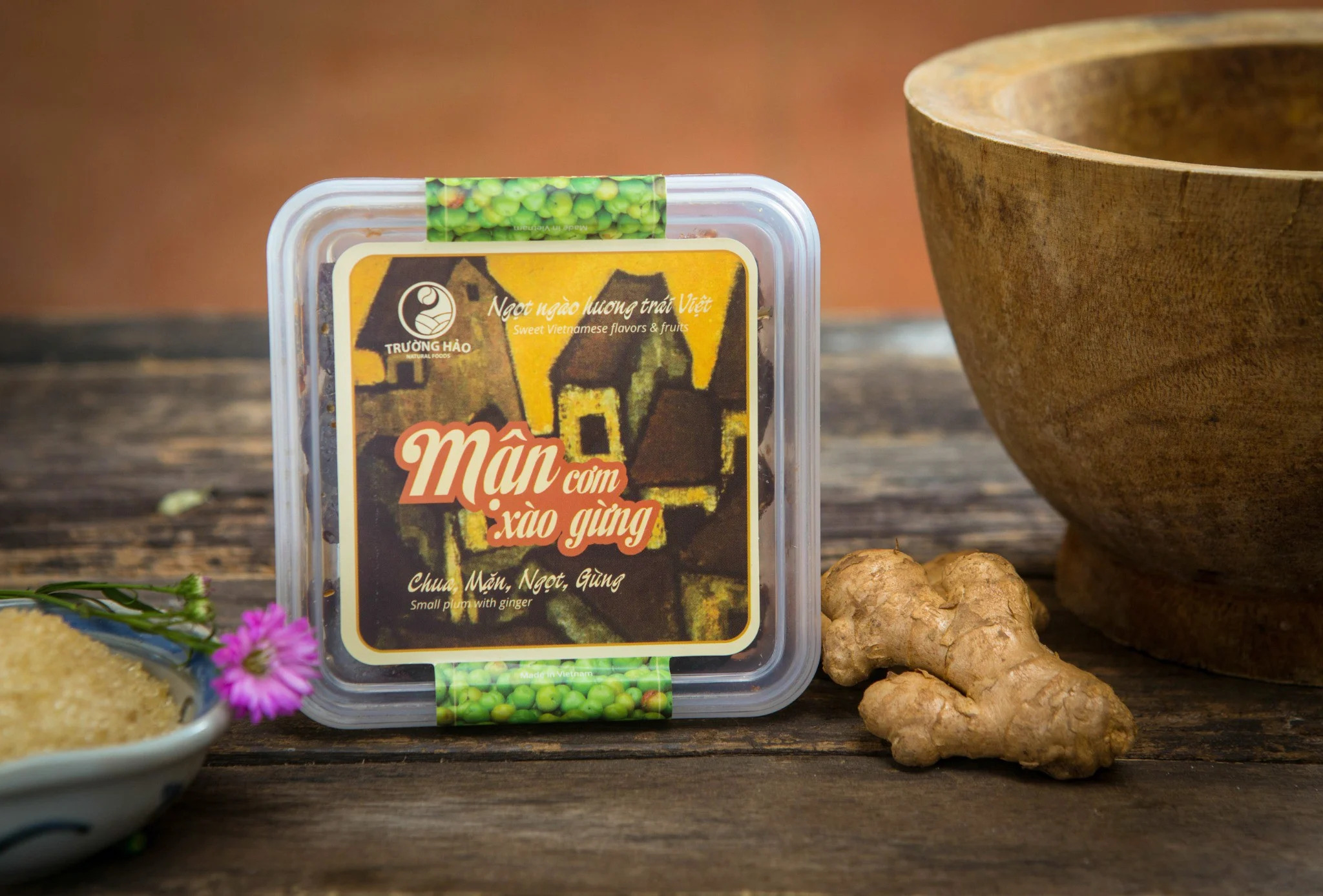 Mận cơm xào gừng 200g-500g