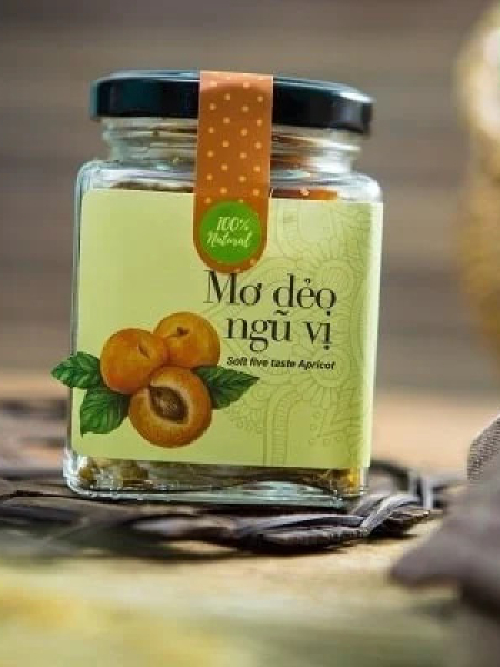  Mơ dẻo ngũ vị 150g 