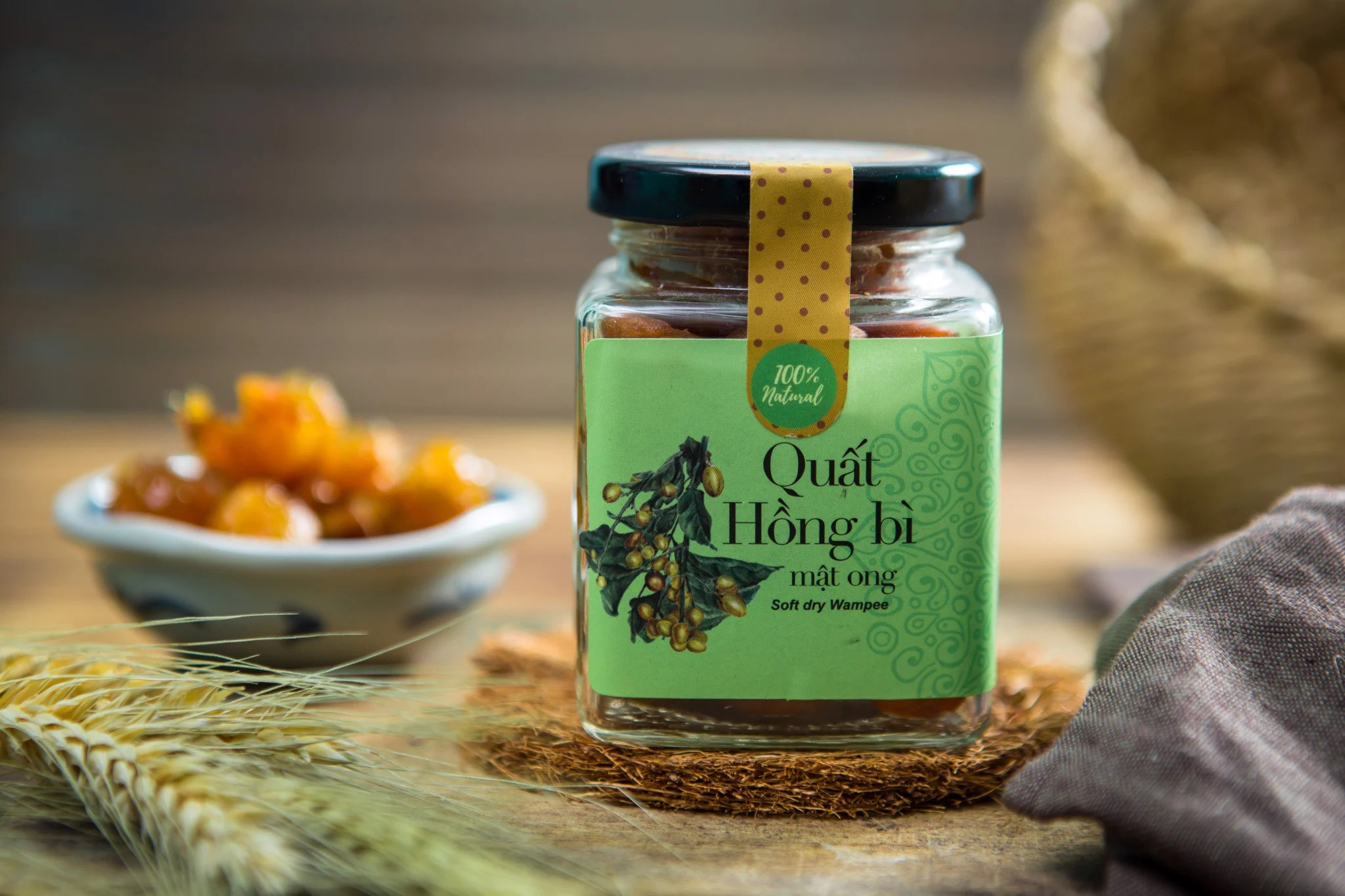 Quất hồng bì mật ong 150g-200g