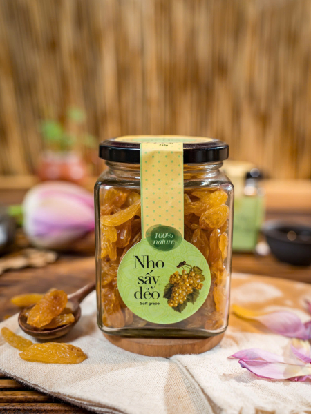  Nho sấy dẻo 220g  