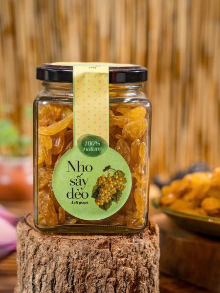  Nho sấy dẻo 220g  