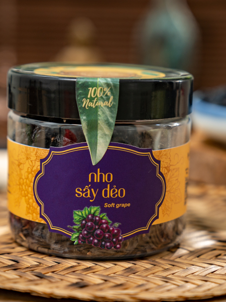 Nho sấy dẻo hộp 200g