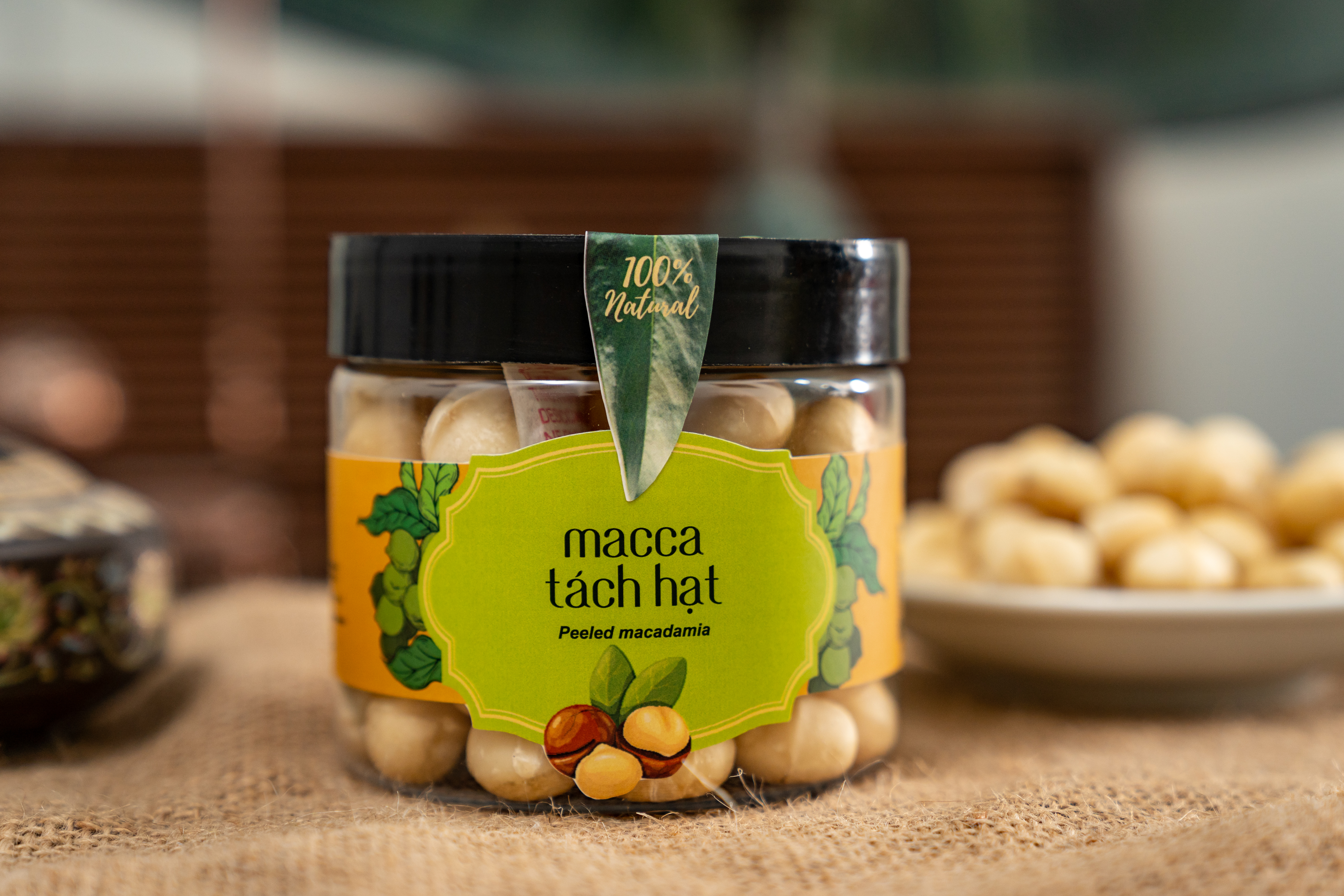 Hạt macca tách vỏ 200g