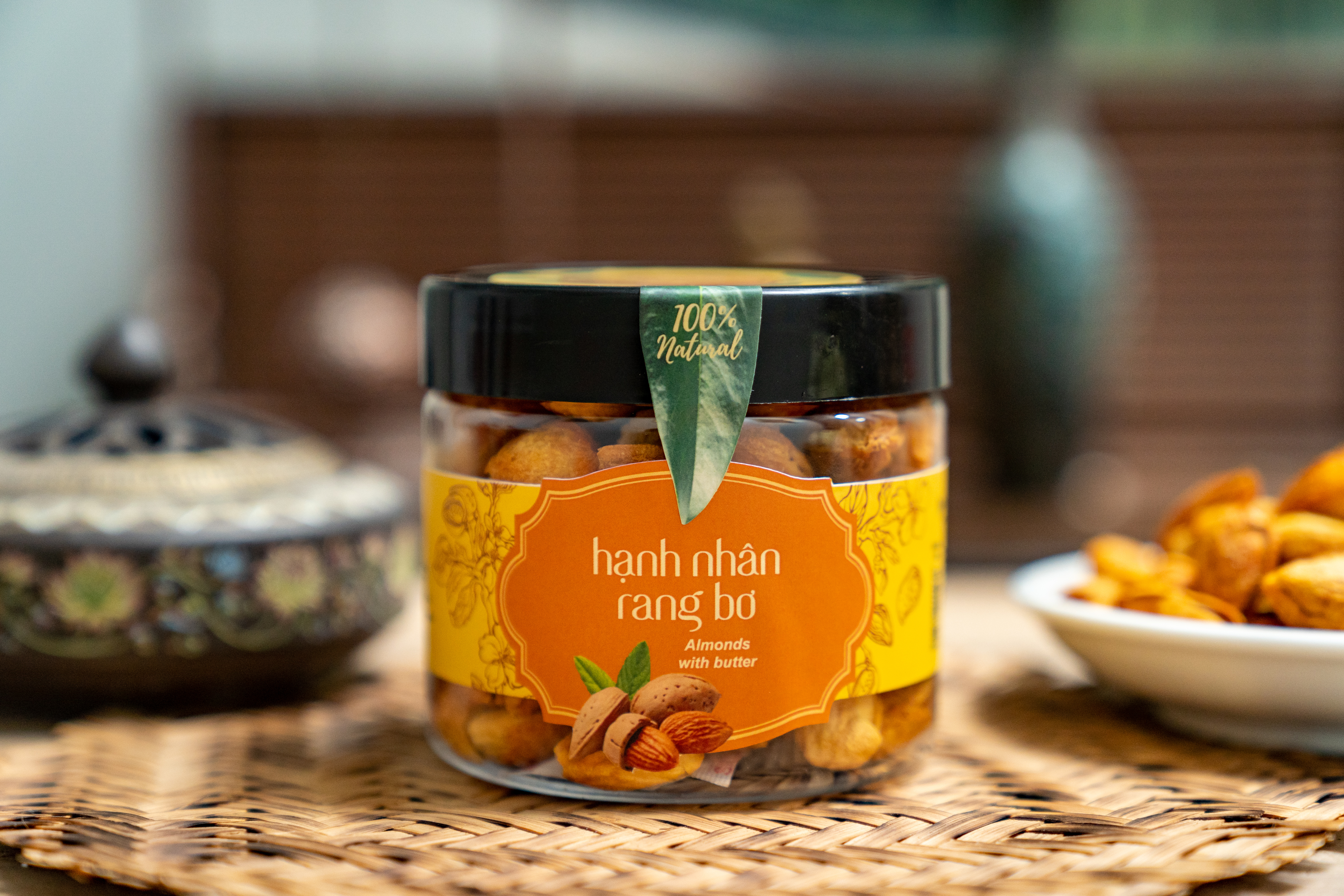 Hạnh nhân rang bơ 200g - 500g