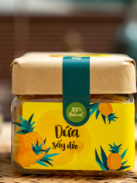  Dứa sấy dẻo 250-500g 