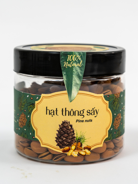  Hạt thông sấy 200g-Hộp 