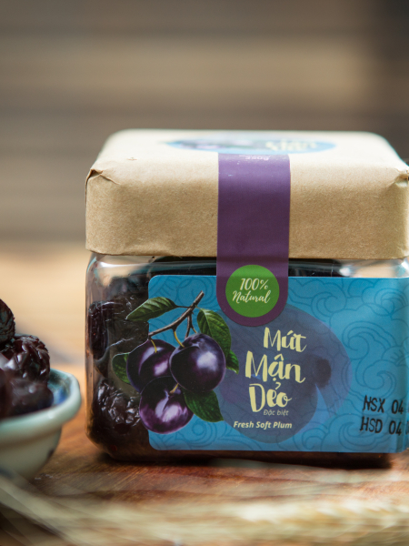  Mứt mận tươi 350g 