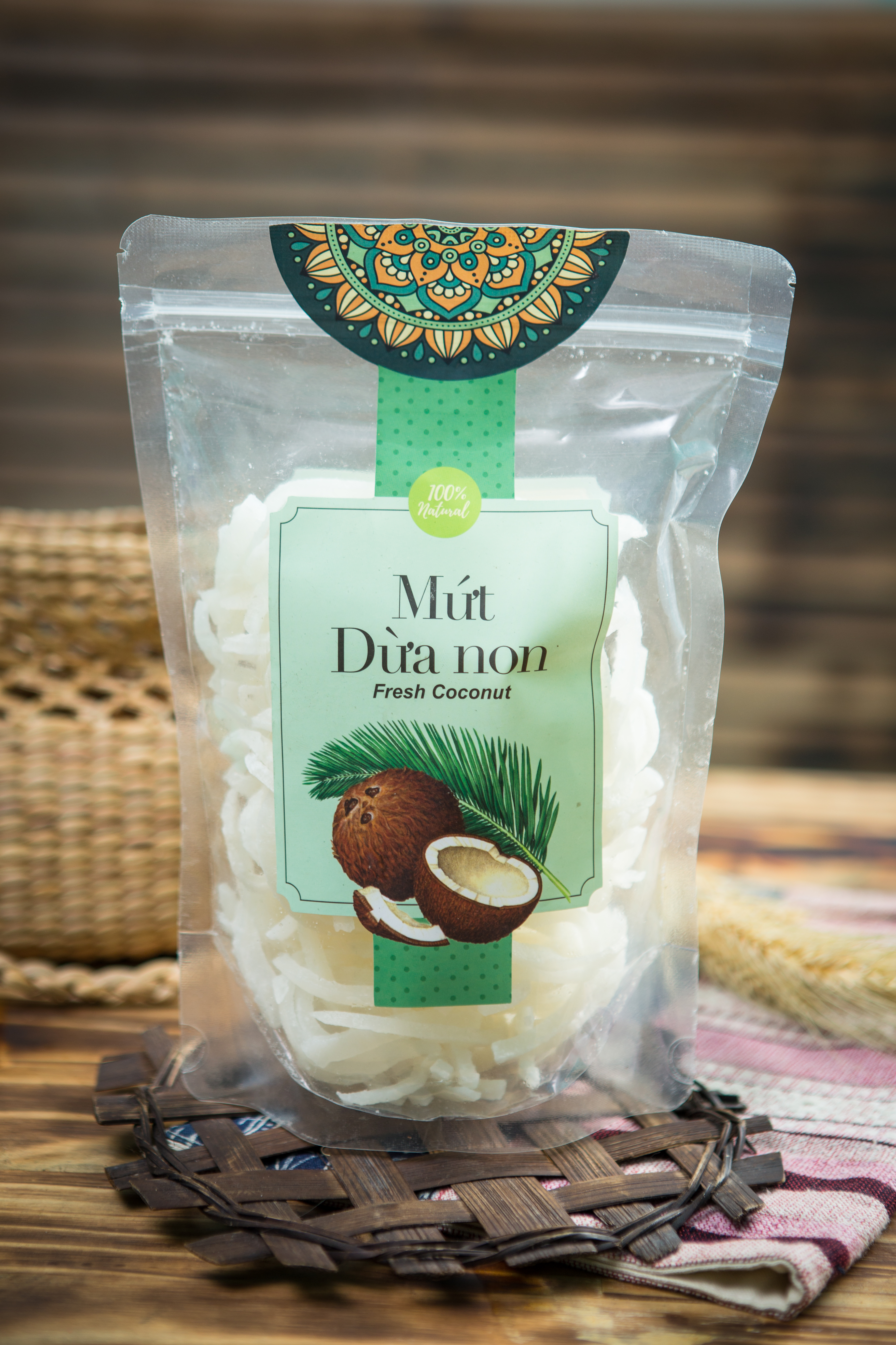 Mứt dừa non 150-500g