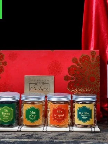  Set quà Tết đỏ 